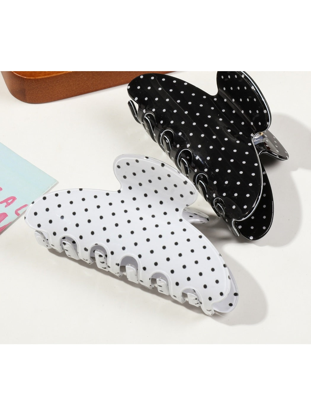 Beau - Polka Dot Hair Clip