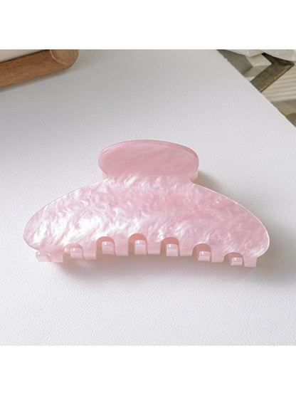 Beau - Minimalist Macaron Half Moon Claw Clip