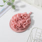 Papo - Ruffled Oval Hanging Polyester Shower Bath Pouf