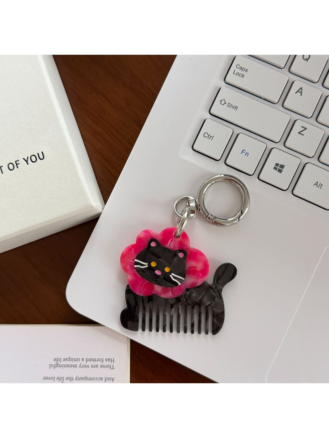 Keypus - Animal Shape Comb Bag Charm Keychain