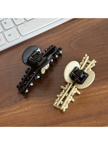 Beau - Elegant Three-dimensional Flower Acetate Hairpin