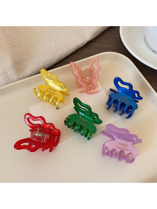Beau - Colorful Butterfly Shape Acetate Hair Clip
