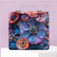 Mirroray - Portable Foldable Floral Print Makeup Mirror
