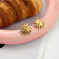 Earedge - Simple Sun Earrings For Everyday Wear