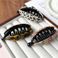 Beau - Curved Tortoiseshell Pattern Acetate Banana Clip
