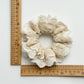 Style A scrunchie dimensions shown with rulers