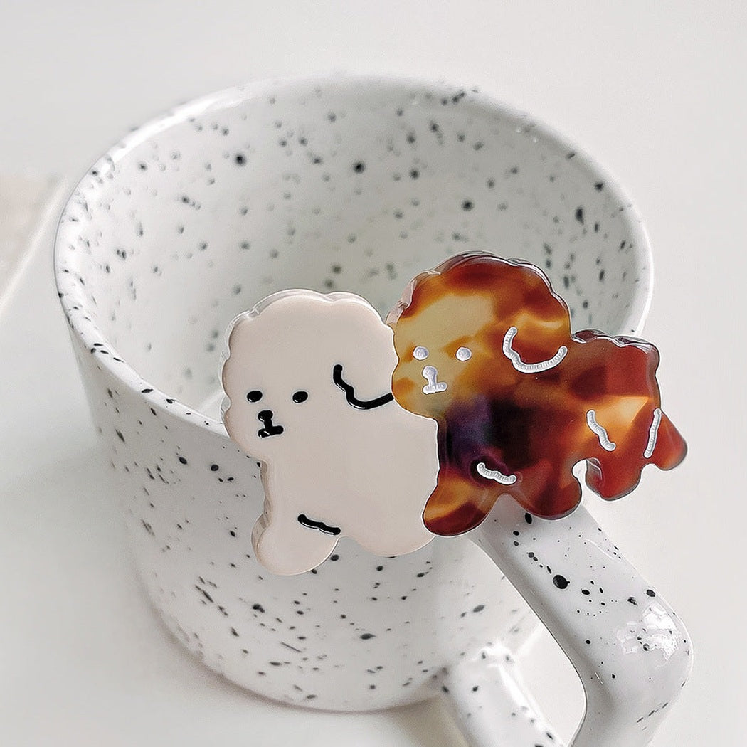 Dog Charm Hair Tie Trio variant image