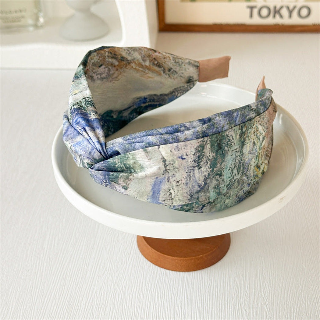Beau - Abstract Art Knotted Headband variant image 3