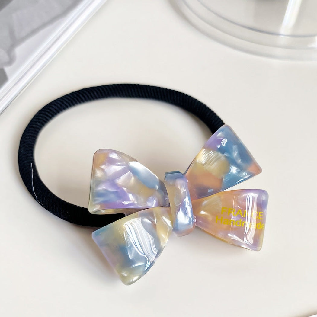 Iridescent Bow Hair Tie Collection variant image