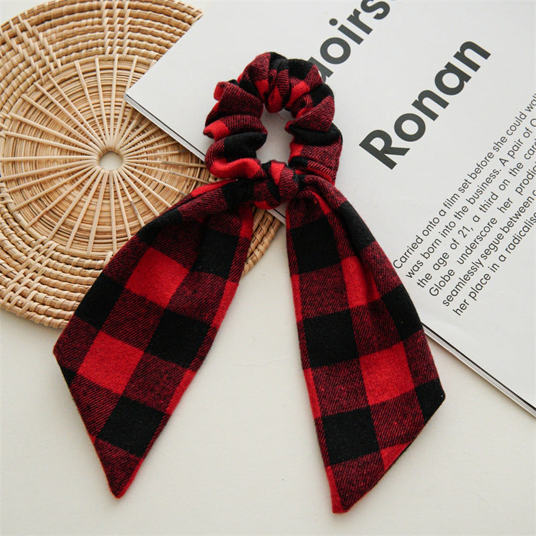 Christmas Plaid Scarf Scrunchie Collection variant image