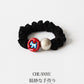 Bow Dog Charm Hair Ties variant image