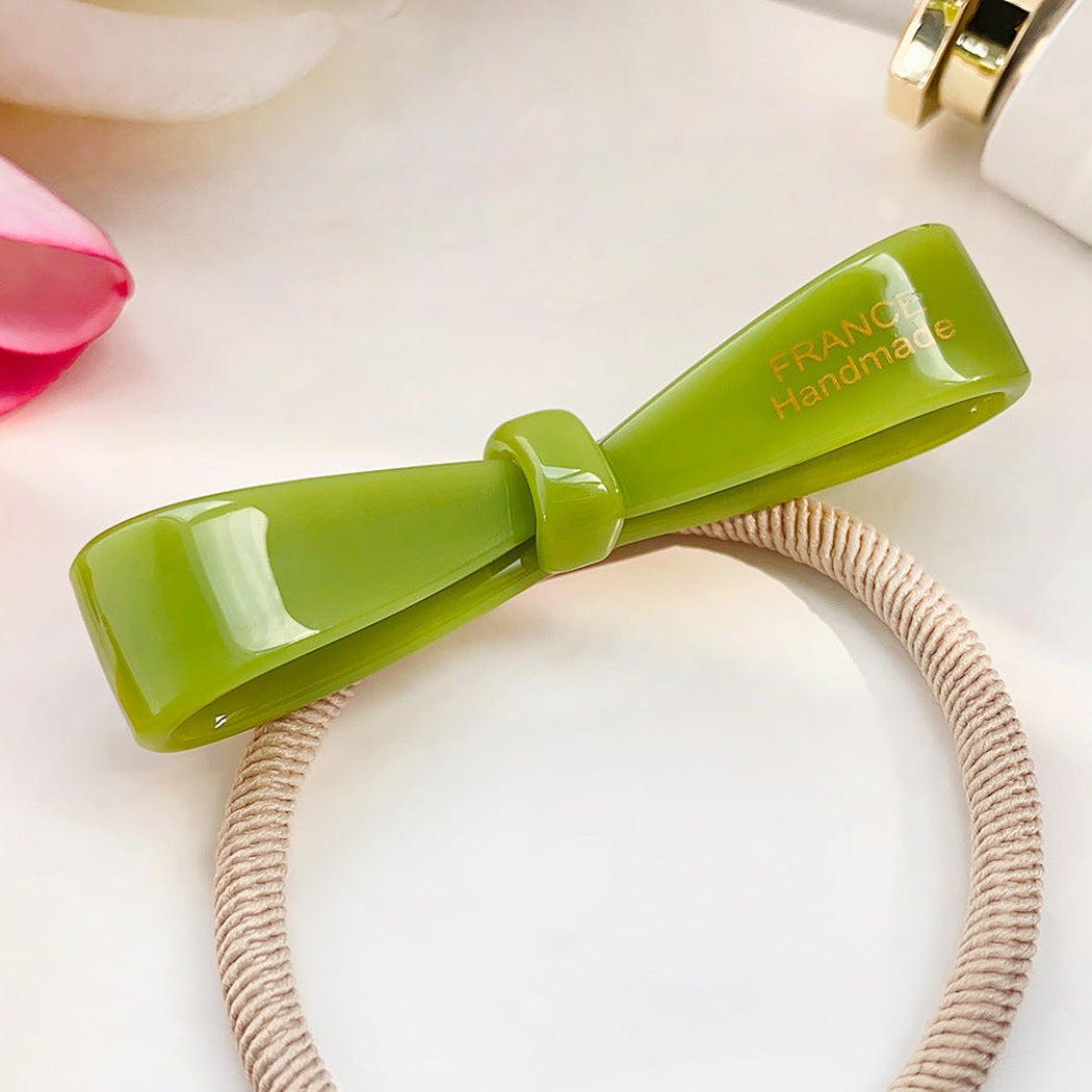 Marbled Bow Hair Tie Collection variant image