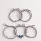5-Piece Pearl Hair Tie Set variant image