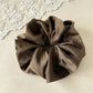 Leopard Glossy Scrunchie Trio variant image