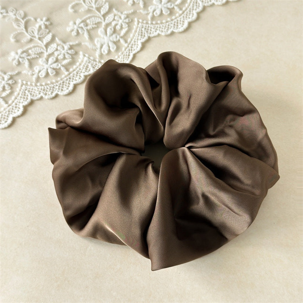 Leopard Glossy Scrunchie Trio variant image