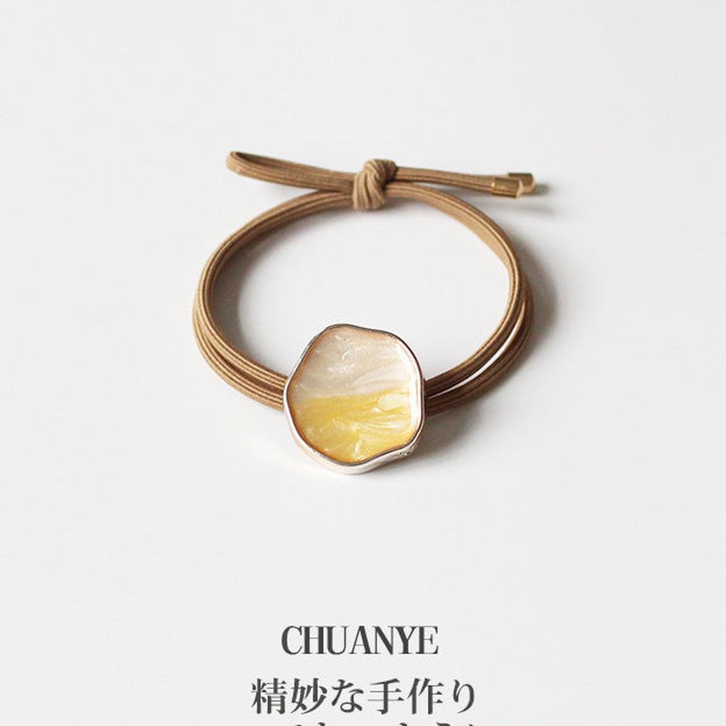 Glazed Bead Hair Tie Collection variant image