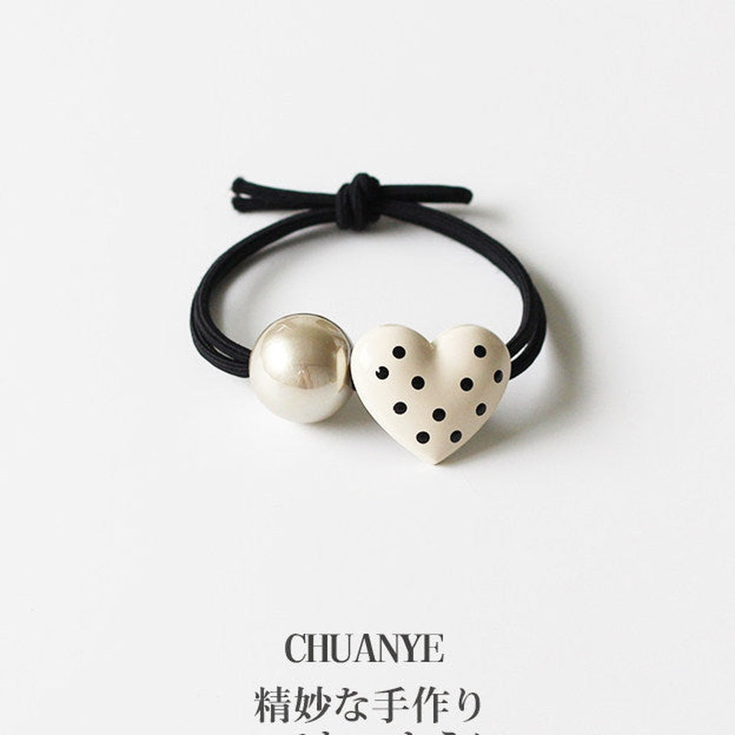 Heart Bead Hair Tie Collection variant image