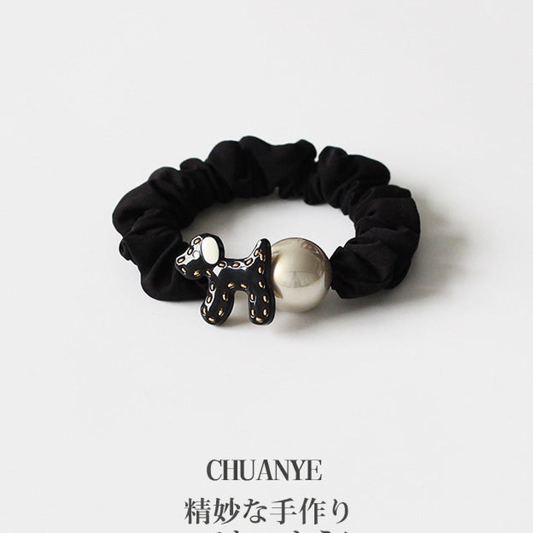 Dog Charm Hair Tie Collection variant image