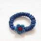 Denim Strawberry Hair Tie Set variant image