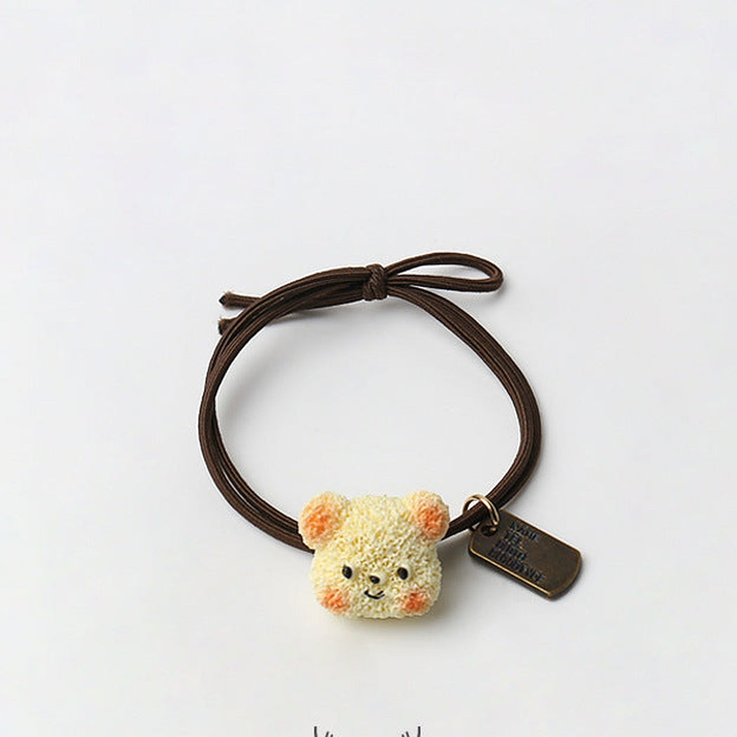 Dog Bear Charm Hair Tie Collection variant image