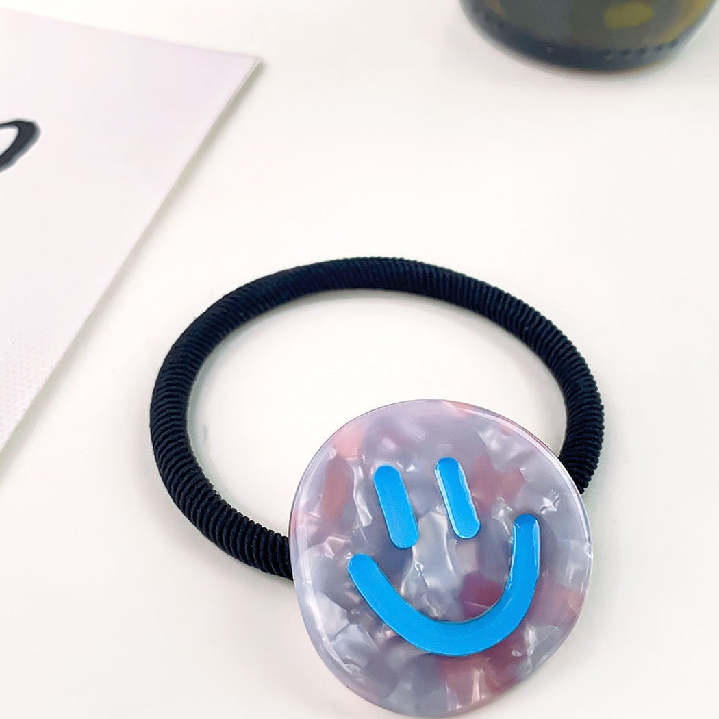 Smiley Charm Hair Tie Collection variant image