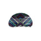 Beau - Colorful Geometric Print Hair Claw - view 3
