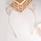 Gifty - Crystal Cat Ear Metal Headband - view 3