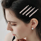 Beau - Crystal Geometric Side Barrette - view 3
