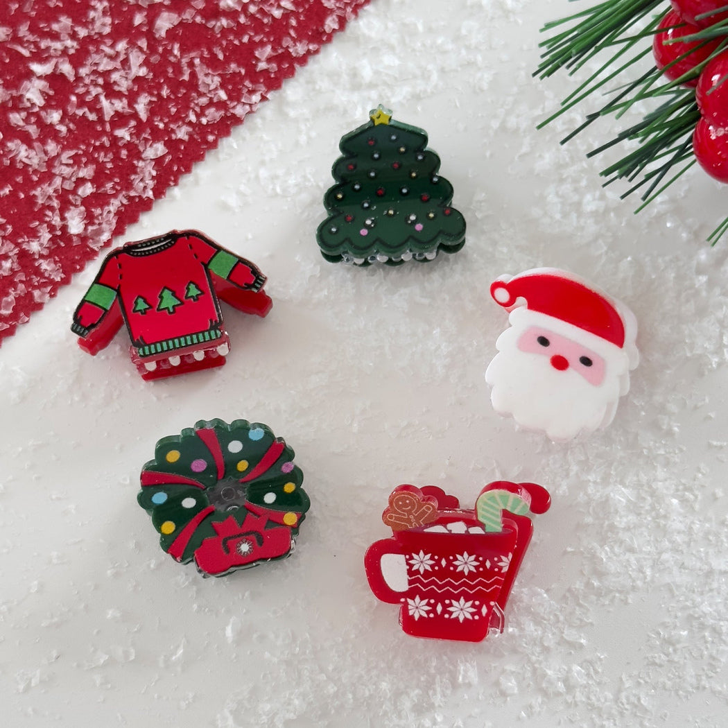 Beau - Christmas Character Mini Hair Claw - view 3