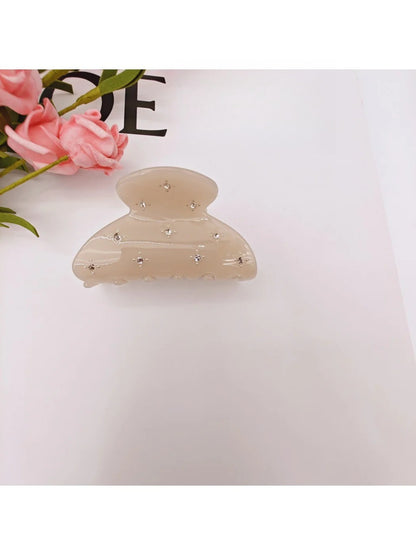 Beau - Starry Rhinestone-Embellished Elegant Hair Clip