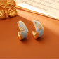 Earedge - Modern C-Hoop Earrings