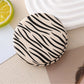 Mirroray - Minimalist Zebra Print Folding Makeup Mirror