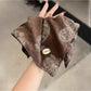 Gifty - Retro Fashionable Paisley Print Square Scrunchie