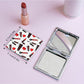 Mirroray - Cartoon Print PU Folding Makeup Mirror