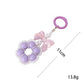 Keypus - Beaded Flower Bow Bag Charm Keychain