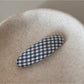 Beau - Irregular Oval Pattern Hair Clip