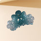 Beau - Gradient Three Flowers Plastic Claw Clip