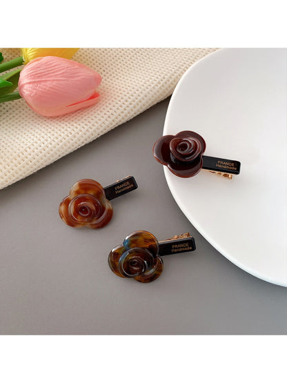Beau - Beautiful Rose Shaped Hair Clip