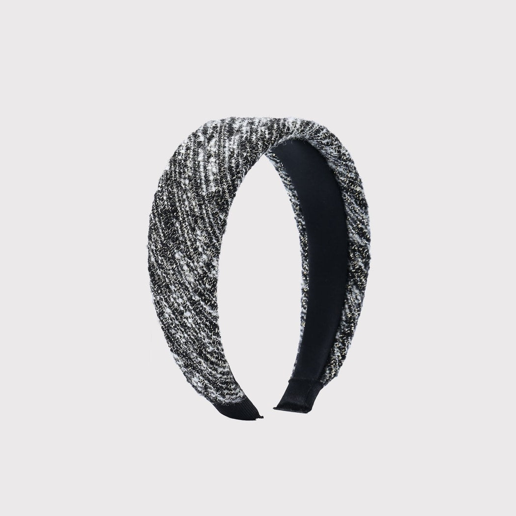 Gifty - Vintage Style Tweed Wide Headband