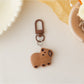 Keypus - Cute Cartoon Capybara Shaped Keychain