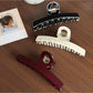 Beau - Geometric Line Acetate Claw Hair Clip