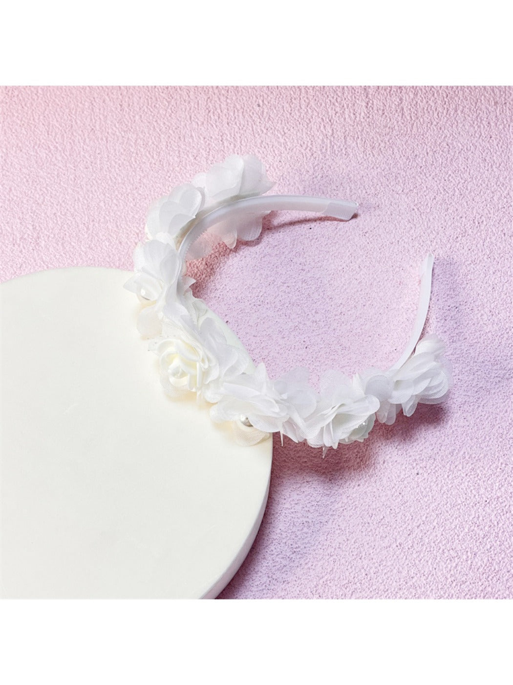 Gifty - Solid Color Floral Headband