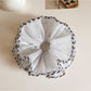 Gifty - Layered Mesh Contrast Trim Polyester Scrunchie