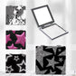 Mirroray - Y2K Star Print Foldable Makeup Mirror
