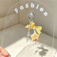 Keypus - Cartoon Bow Beaded Phone Charm Keychain