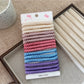 Gifty - Minimalist Braided Hair Ties Set Thick Scrunchies