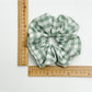 Gifty - Floral Checkered Hair Scrunchie