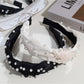 Gifty - Women's Knotted Fabric Wide Headband