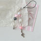 Keypus - Beaded Guitar Music Note Keychain