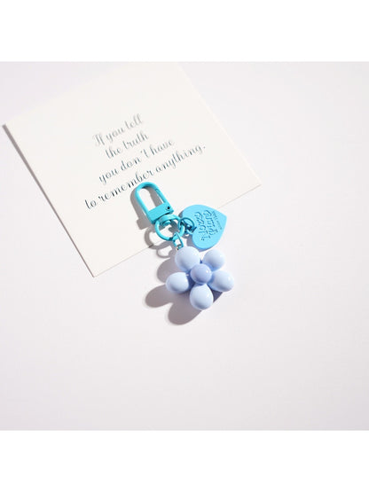 Keypus - Cartoon Flower Keychain Pendant